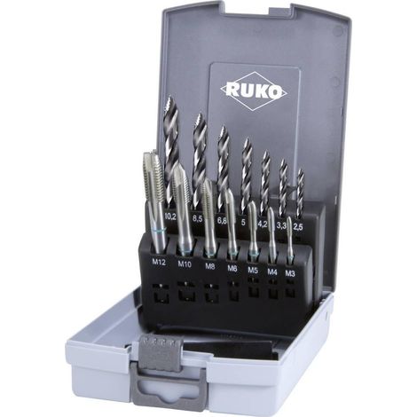 ruko Juego de machos FLOWSTEP® 14 piezas acero rápido