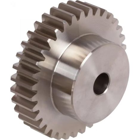 cyclingcolors 1x Ruote Dentate Modulari con Mozzo 12 denti Modulo 1 Acciaio C45 Trasmissione ad ingranaggi Strumenti industriali Fai da te (1/3)