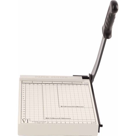 Coupe-papier manuel A5, massicot acier pour étudiants et bureau, modèle A5, usage scolaire et professionnel (1/5)