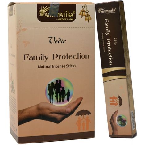 Bâtons d'encens védiques - Protection de la famille- Vendu par 1