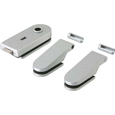 dormakaba Ferramenta per porta in vetro STUDIO Rondo LM argento anodizzato BB DIN S/D - 81010315099 (1/2)