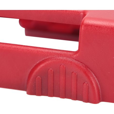 5 Pièces Support de Batterie pour Milwaukee M18, Accessoire de Fixation Rouge pour Packs Lithium