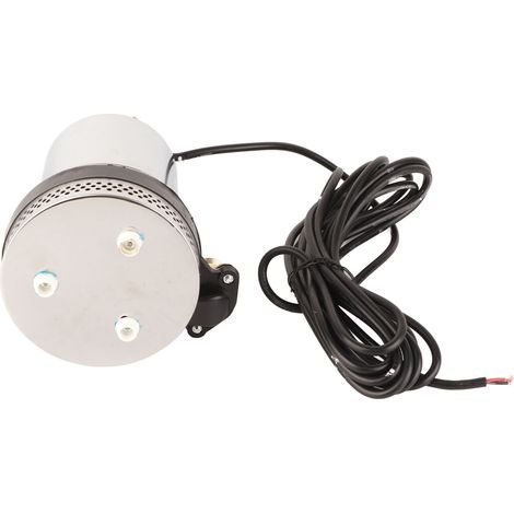 Pompe submersible 24V DC 220W 3800tr/min, hauteur max 11m, pression sortie 0,1Mpa, pompe d'évacuation pour ferme