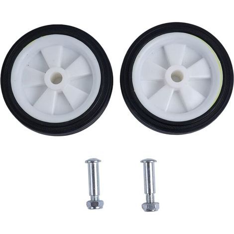 Juego de 2 ruedas para compresores de aire – Diámetro 15,7 cm – Amortiguación – Antideslizantes y silenciosas (1/4)