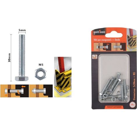 Trade Shop - SET 9PZ VIEW FÜR EXTERNEHMEN GESUNDHEIT 5 X 30 MM MIT DAID M5 90911 - (1/3)