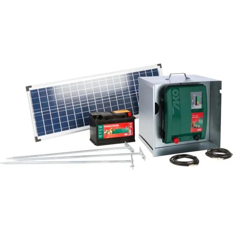 Kit de alimentación kerbl mobil power an 6000 robusto fácil
