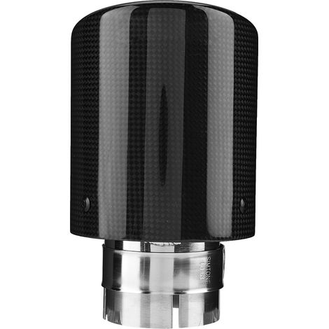 Punta de escape de fibra de carbono para coches – Diámetro 63 mm/101 mm (1/4)