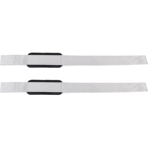 Sangles de levage de poids pour haltérophilie, fitness, tractions, soulevé de terre, powerlifting, entraînement de force, enveloppements L (1/5)