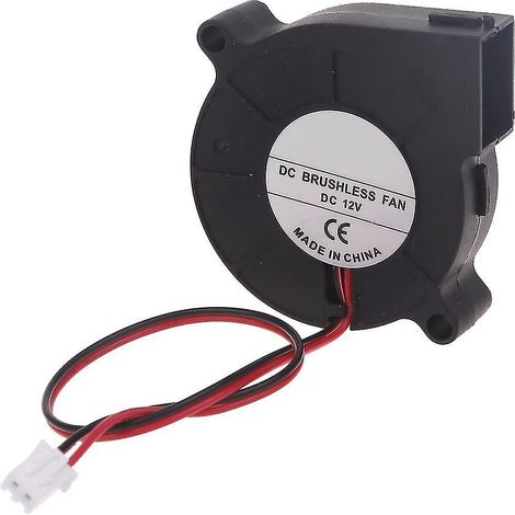 1 Stück 12V DC 50mm Radiallüfter für Hotend-Extruder für Reprap 3D-Drucker (1/4)