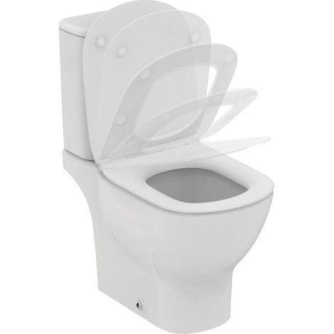 IDEAL STANDARD WC independiente sin aro Tesi Aquablade + asiento (1/4)