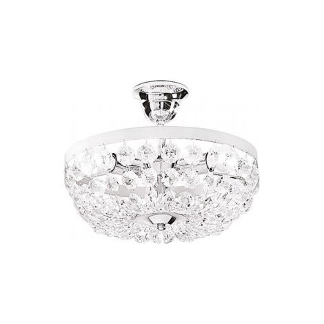 Kolarz VALERIE - Plafonnier Classique Chrome Poli, 3x E14 (1/4)