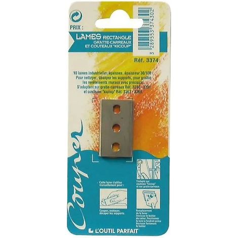 Attrezzo loutil-parfait 10 lame industriali 30 100 mm