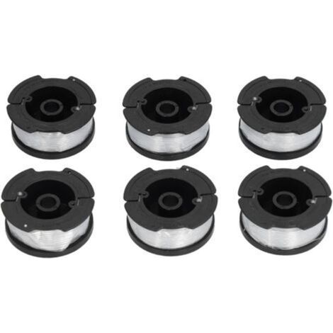 6er-Packung Schneidfaden à 9,14 m (30 Fuß) für elektrische Trimmer, 16,5 mm (0,65 Zoll) Schaft, kompatibel mit verschiedenen Marken - (1/5)