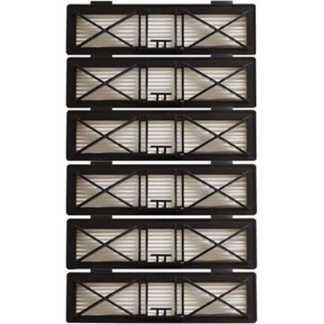 Lot de 6 filtres HEPA pour balayeuses Neato série D D75 80 85 (1/4)