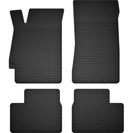 Gummifußmatten für Automatten, 4er-Set, universell passend für: Peugeot 406 Limousine, Kombi, Kombi (1995-2004)