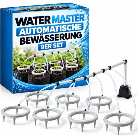 Water Master goutte à goutte irrigazione 9er kit - automatique irrigazione (1/2)