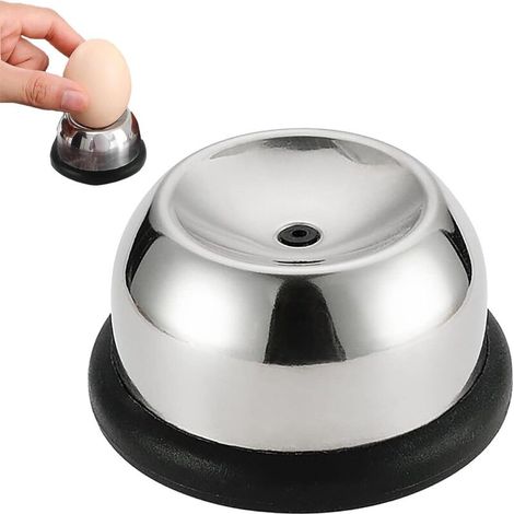 Perforador de huevos, palillo para huevos, perforador de huevos, acero inoxidable, apto para lavavajillas, para utensilios de cocina duros (negro) (1/4)