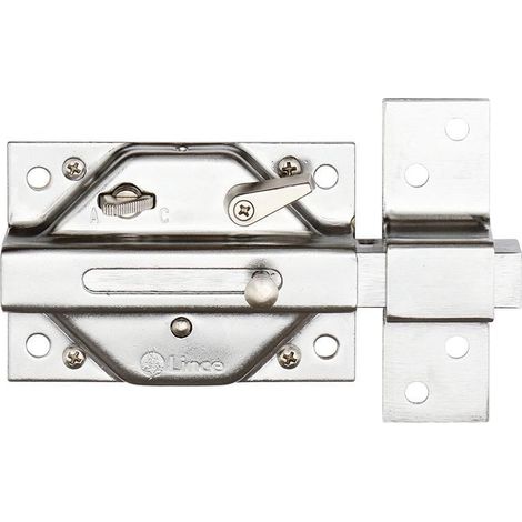 CERRADURA SEGURIDAD LINCE 3930-HC BOM.70mm. LLAVE SERRETA