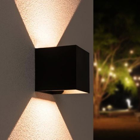 Applique A Parete Faretto 52 Led Luce Calda 22 Watt Esterno Interno Ip65 Es66nc (1/4)
