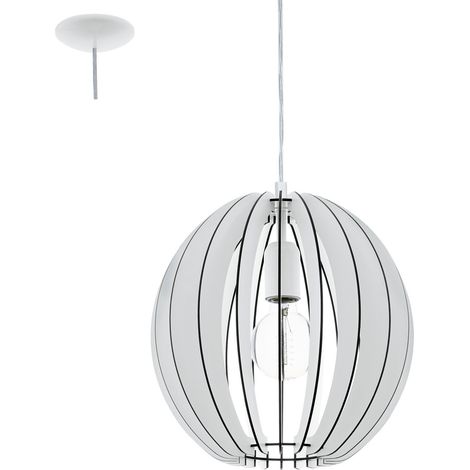 Eglo COSSANO Lampadario a Sospensione 60 W, Argento (1/5)