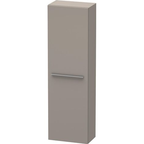 Mobile medio-alto Duravit X-Large 1152, 1 anta in legno, cerniera a destra, 400 mm, Colore (anteriore/corpo): Basalto opaco decoro opaco - XL1152R4343