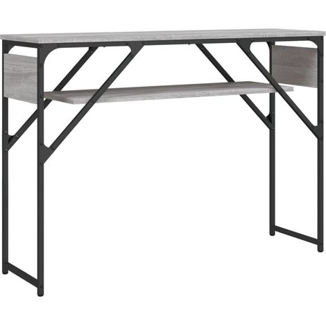 Maison Exclusive - Tavolo Consolle Ripiano Grigio Sonoma 105x30x75cm Multistrato