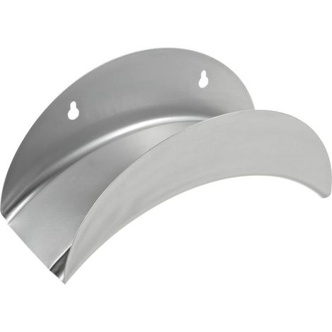 Metallene, wandmontierte Schlauchhalterung (1/5)