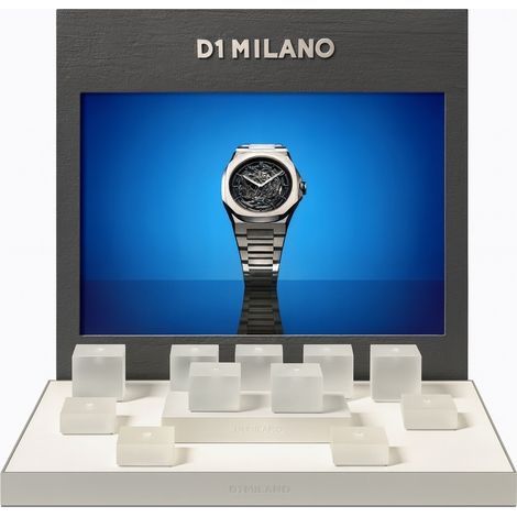 D1 MILANO 11 WATCHES OFFICIAL DISPLAY - 45 x 45 x 30 cm