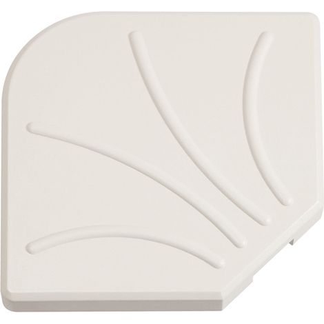 Base per ombrellone laterale in cemento Bianco 25Kg Stone Rose