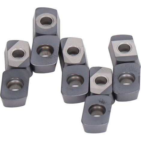 10-teiliges Set Wendeschneidplatten aus Hartmetall für Dreh- und Fräsmaschinen, CNC-Werkzeugset EPNW0603TN-B (1/5)