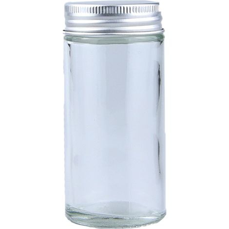 Bouteille Assaisonnement - Bocal Verre Anti-Humidité pour Barbecue - Contenant Cuisine Extérieur - Lot de 1 (1/5)