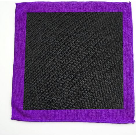 Paño de arcilla de lunares violeta (1/5)