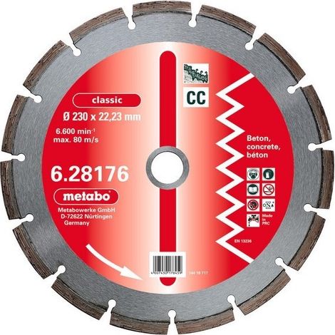 Disque diamanté 230x22,2x10mm catalytique