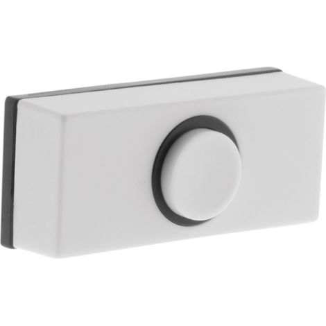 Otio – Bouton de sonnette filaire basse tension 1-24V – Installation en saillie – Câblage jusqu'à 100m – Compatible carillons basse tension