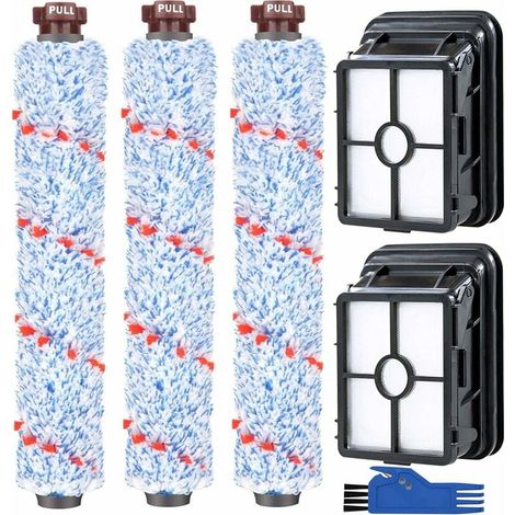 Kit Remplacement Brosse Rouleau Filtres Bissell Crosswave 17132 et 2225N Series Accessoires de Nettoyage Bissell Crosswave thsinde (1/5)