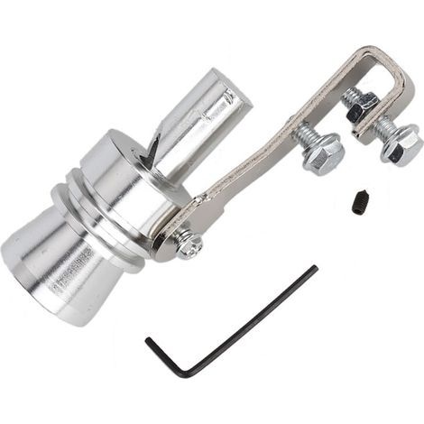 Turbo-Sound-Pfeife, universelle Auspuff-Turbo-Sound-Simulator-Pfeife für Auto, Motorrad, Dirtbike (XL) (1/4)