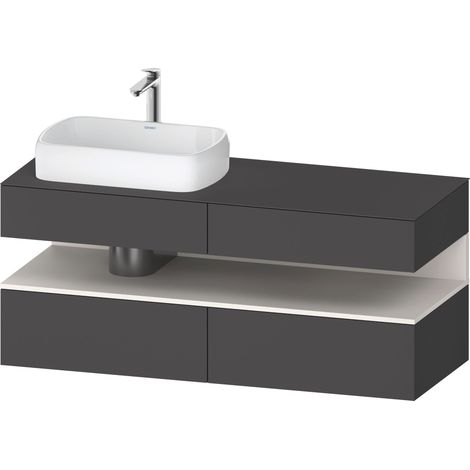 Duravit Collection One Meuble sous-vasque sur console, 2 tiroirs, (1/2)