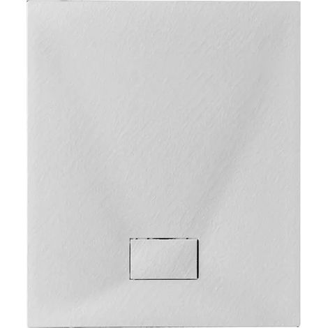 Piatto Doccia Stone Essence Slim Rettangolare Dhimp Bianco 70 cm x 120
