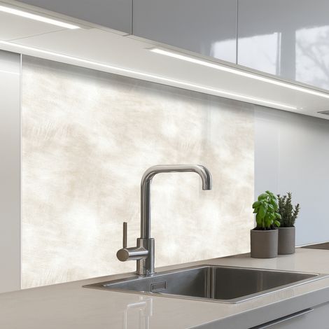 Kitchen Splashback Subtle - Texture - Beige 100x80 cm