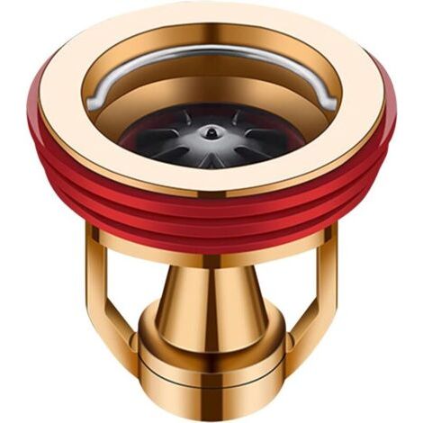 Bouchon de vidange anti-odeurs - Bouchon de vidange, filtre en cuivre anti-odeurs, clapet anti-retour Système de drainage anti-odeurs (or) (1/5)