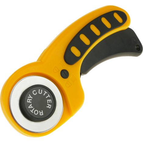 PrimeMatik - Cutter rotatif avec lame circulaire de 45 mm. Coupe pivotante pour tissus et papier (1/5)