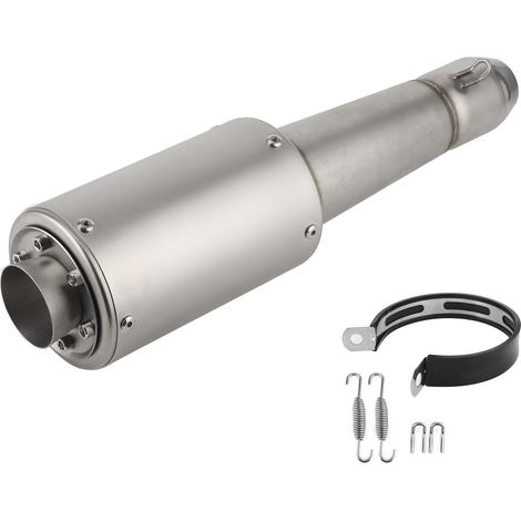 Silencieux universel pour moto, embout d'échappement 38-51mm, adapté Honda CBR250RR CBR500R, finition titane (1/5)