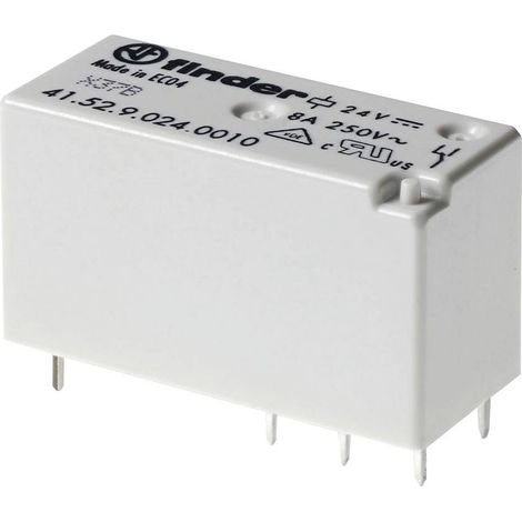 Finder 41.52.9.110.0010 Relais pour circuits imprimés 110 V/DC 8 A 2 inverseurs (RT) 1 pc(s) Y528413