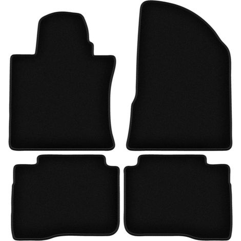 Alfombrillas de terciopelo negro BASIC para SsangYong Korando IV SUV (2019-) (1/5)