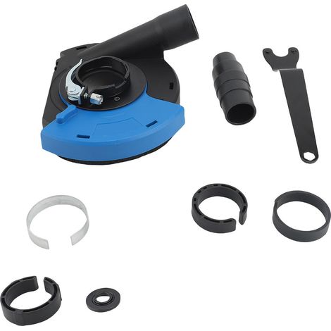 Carénage anti-poussière de meulage de Surface 5 pouces universel pour meuleuse d'angle ensemble de hotte d'aspiration d'extraction professionnelle (1/4)