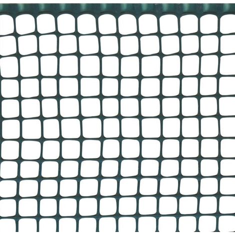Rete in pvc maglia quadrata 10x10mm verde 10mt 522/2 - biacchi ettore (1/2)