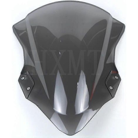 Pare-brise gris pour moto Kawasaki Ninja 250/400/EX400 (modèles 2018 à 2023). (1/5)