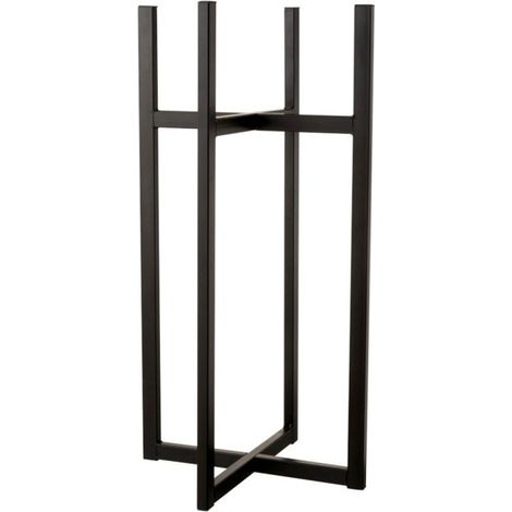 Support pour Cache-Pot & Panier "Elsa" 83cm Noir