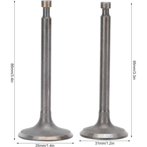 Soupape D'admission De Moteur à Essence, Ensemble De Soupapes D'admission Et D'échappement, Pièces De Rechange pour Générateur De Moteur à Essence 190F/GX420 (1/5)