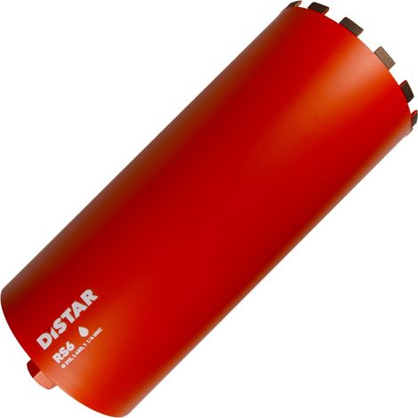 DISTAR KORONA DIAMENTOWA RS6 1 1/4 212mm x 450mm NA MOKRO